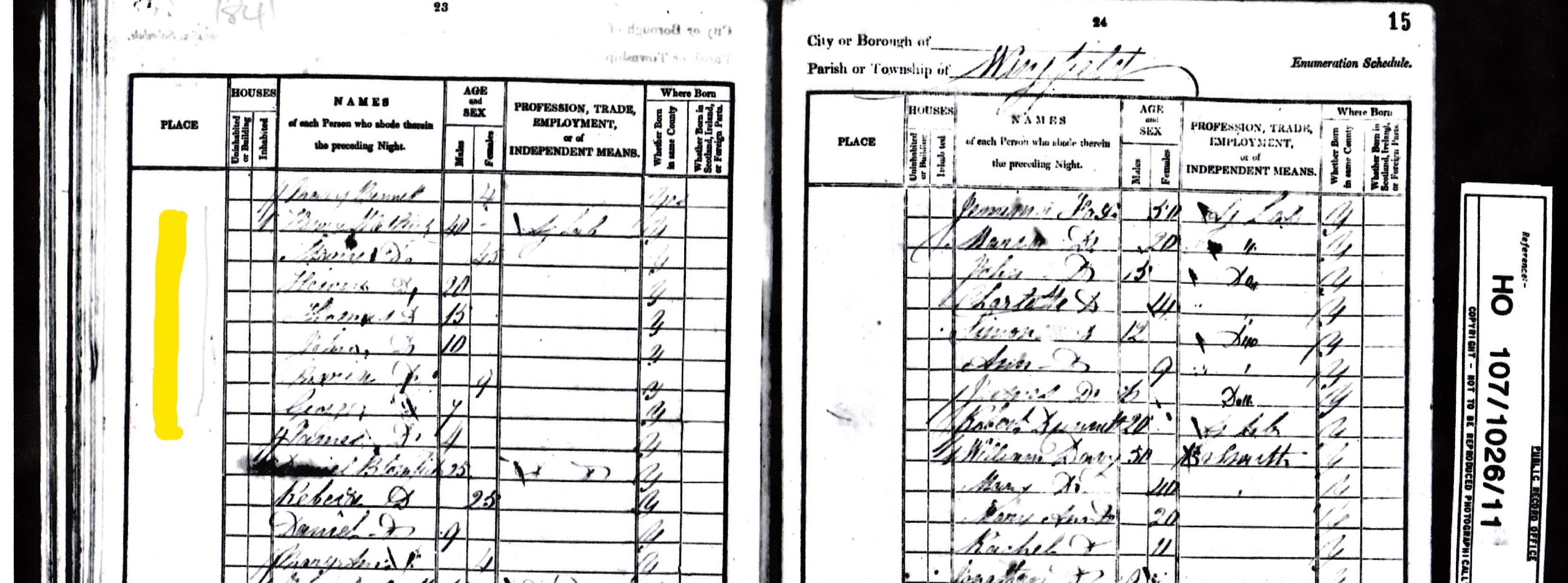 1841 census